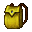 a yellow backpack