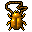 a scarab amulet