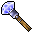 a crystal mace
