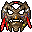 a tribal mask