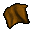 a brown piece of cloth