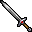 a crimson sword