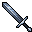 a steel sword