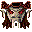 a white demonic armor