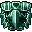 a frozen chestplate