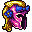 a queen helmet